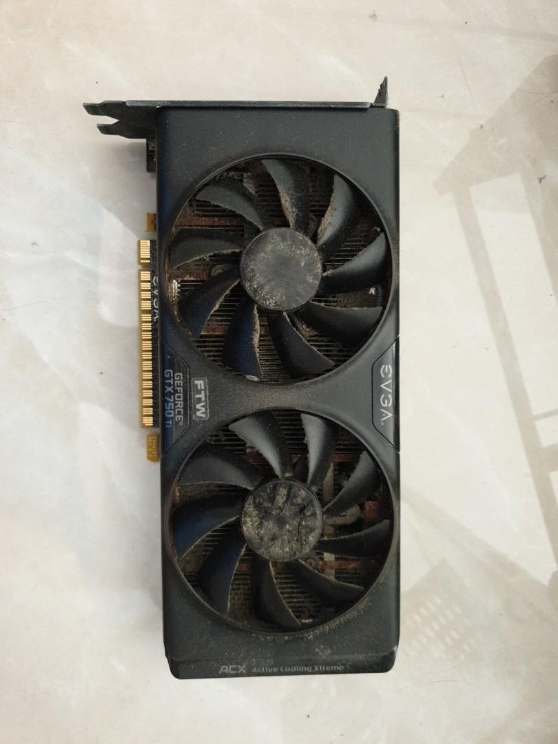 EVGA FTW GEFORCE GTX 750 TI 2GB GDDR5 Computers Tech Parts