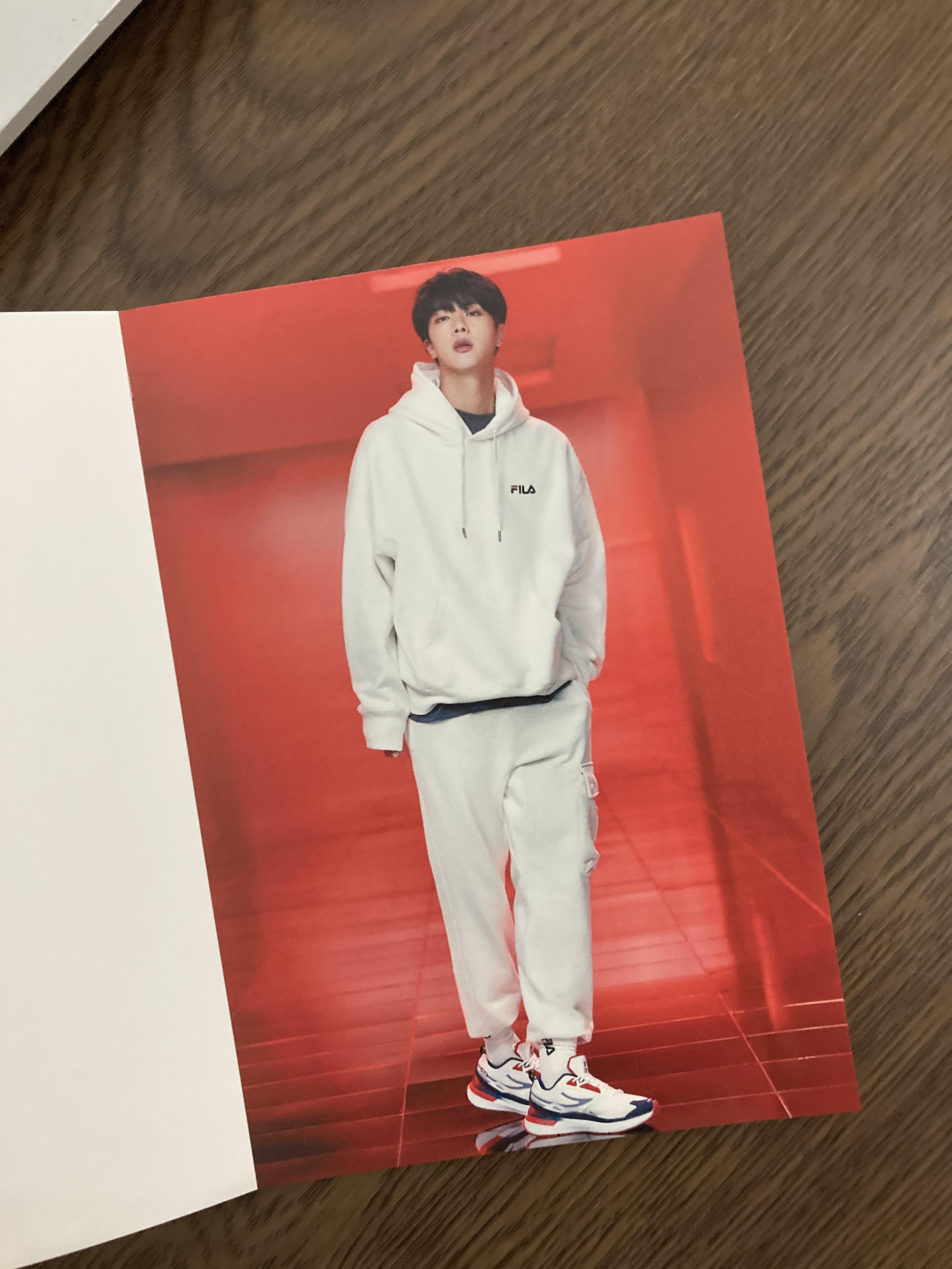 FILA BTS GO BEYOND POSTCARD (JIN 