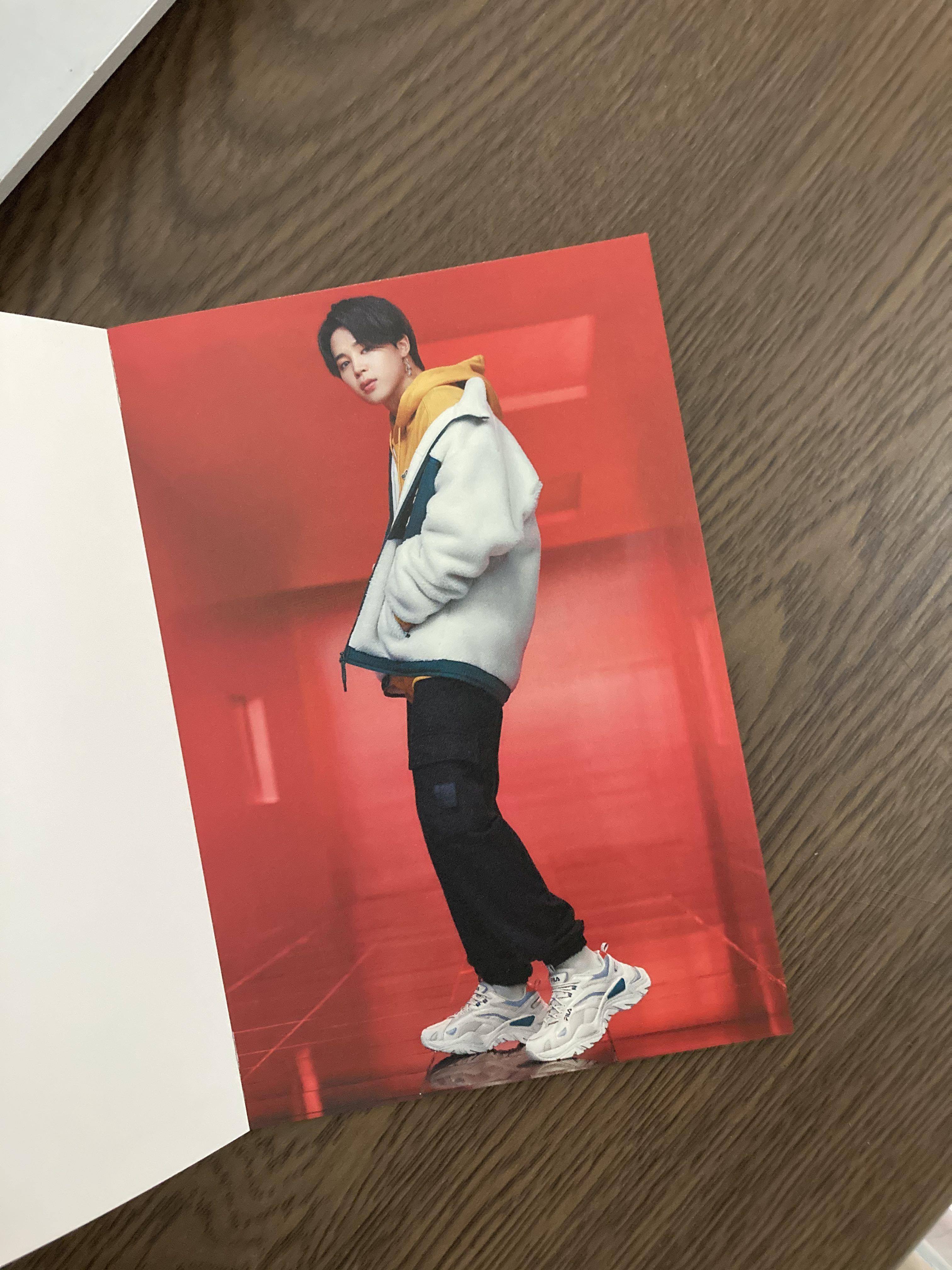 FILA BTS GO BEYOND POSTCARD (JIMIN 