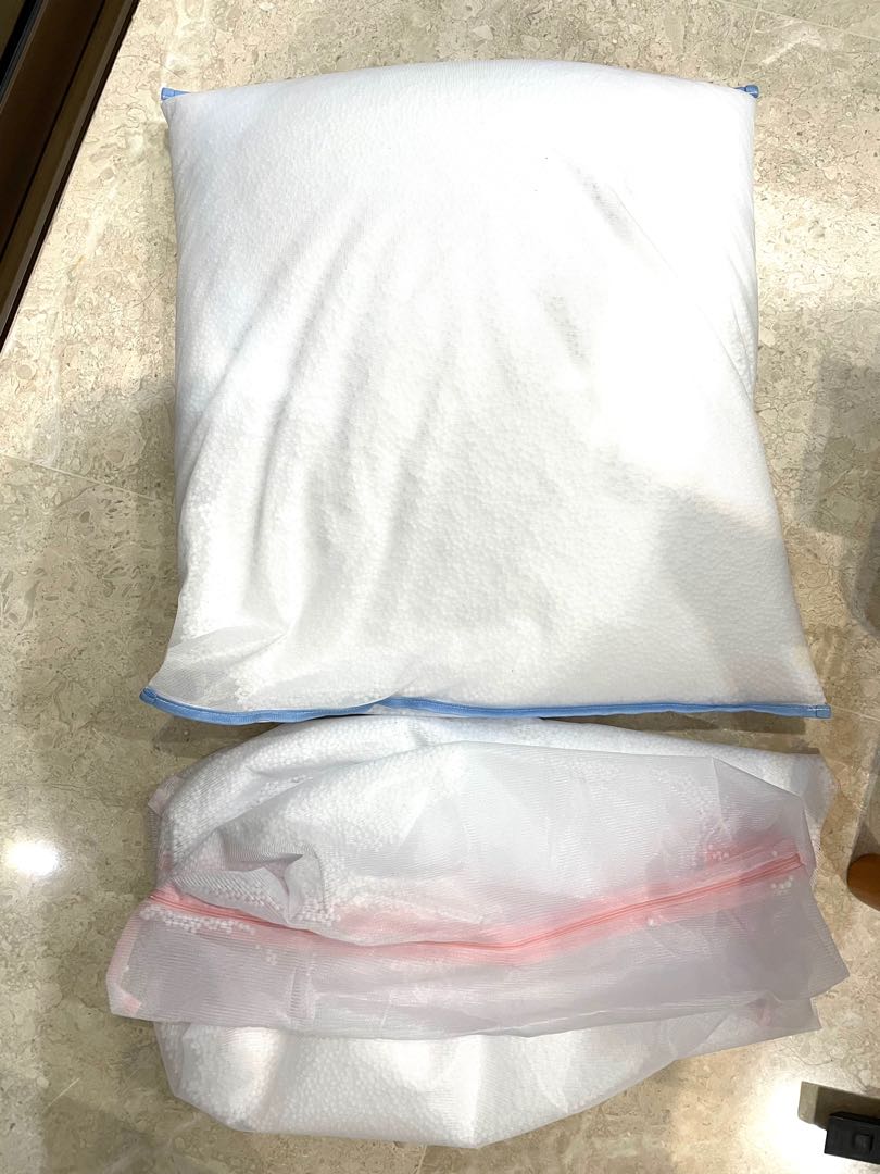 Foam stuffing styrofoam beads with netting for pouffe/beanbag ...