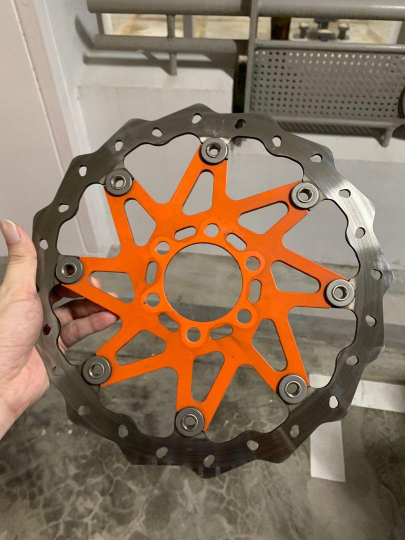 Front disc rotor KTM powerparts, Motorcycles, Motorcycle Accessories on  Carousell