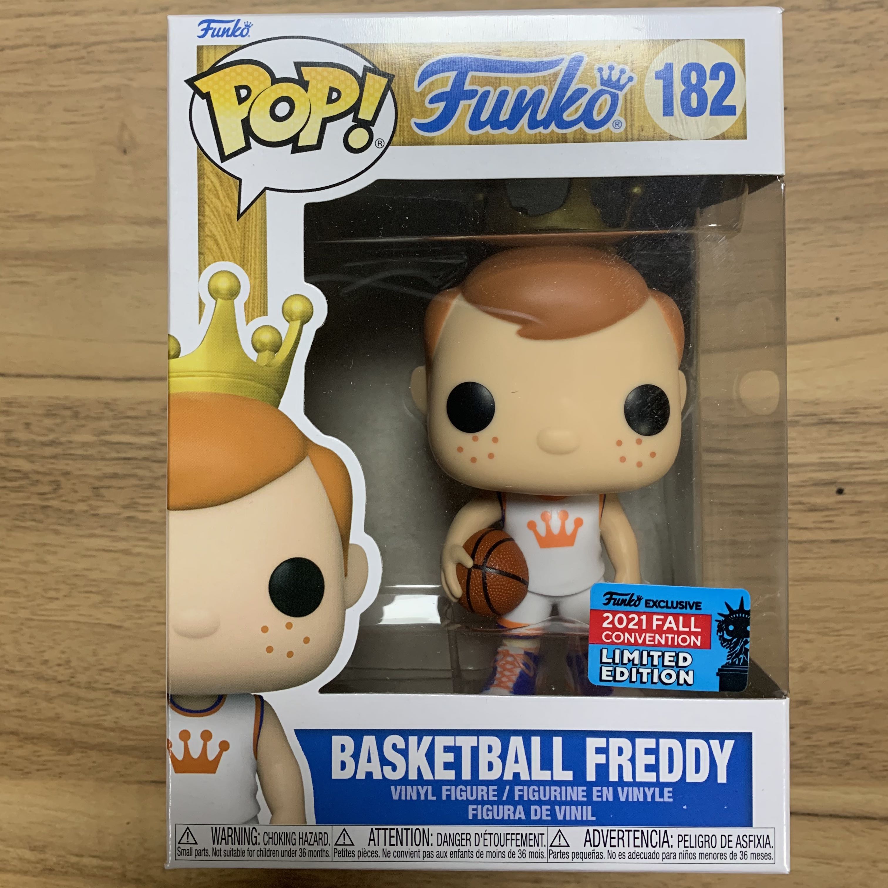 Funko Pop! Basketball Freddy (2021 Fall Convention Limited Edition) #182 -  Kaboom Collectibles