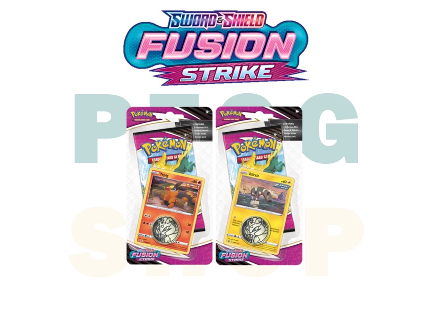 Fusion Strike Checklane Blister (SS8) Pokemon TCG cards Sword
