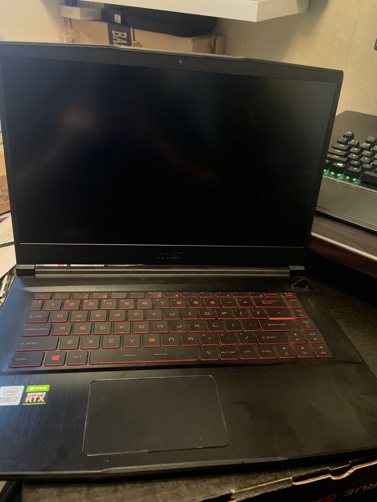 Gf65 Thin 10ue 093cn 15 6英吋遊戲本筆記本電腦 十代i7 16g 512gb Ms 16w2 電腦 科技 手提電腦 Carousell