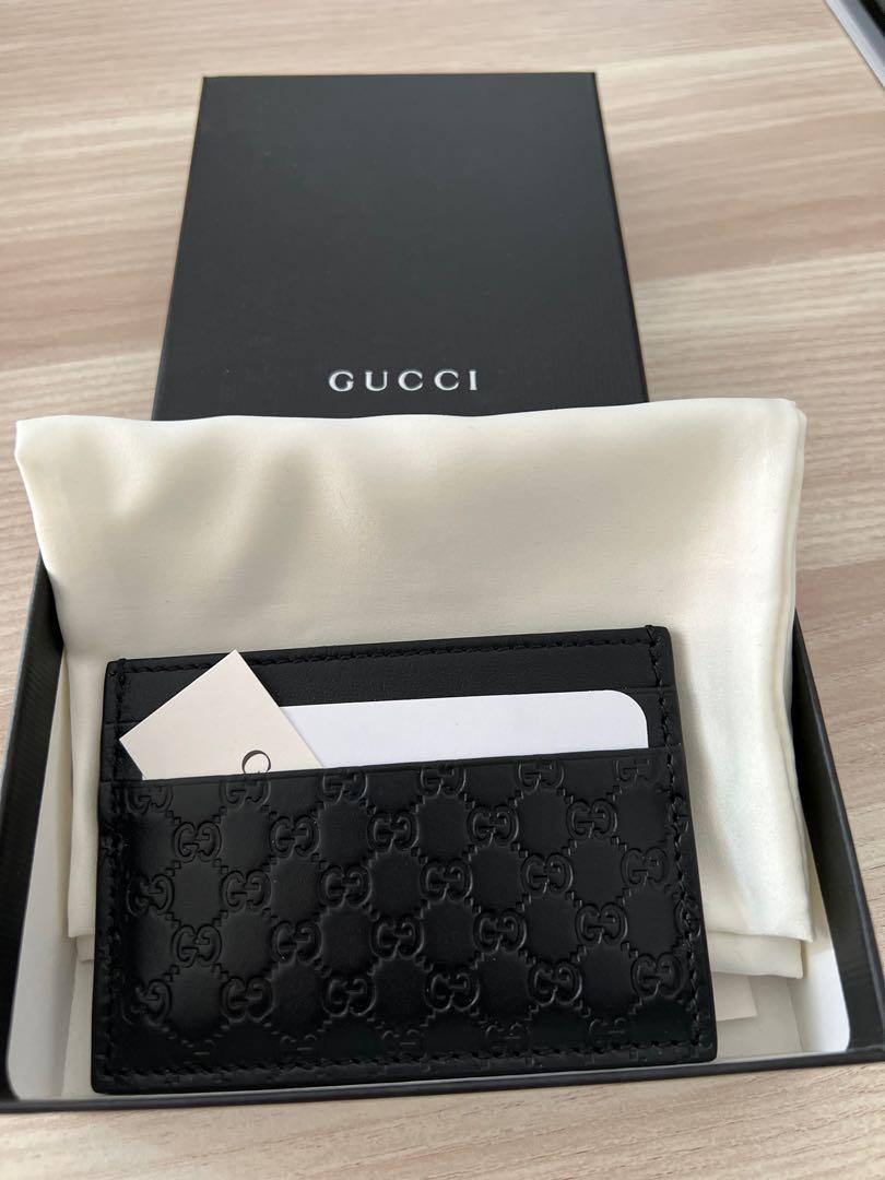 Gucci cardholder, Men's Fashion, Watches & Accessories, Wallets 