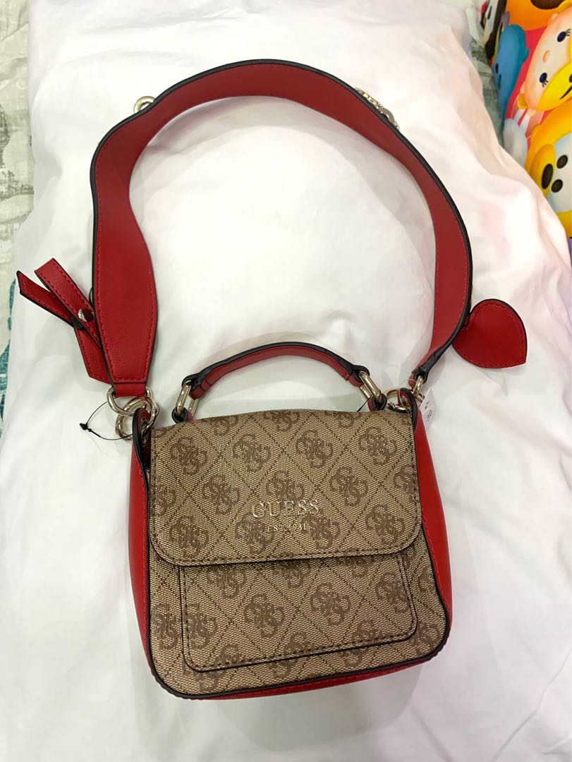 Guess kathryn store mini shoulder bag