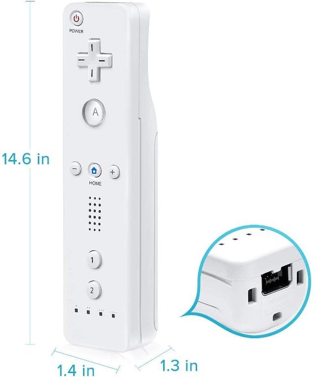 H3568 Wii Remote Controller, Perfect Alternative Remote Game Controller ...