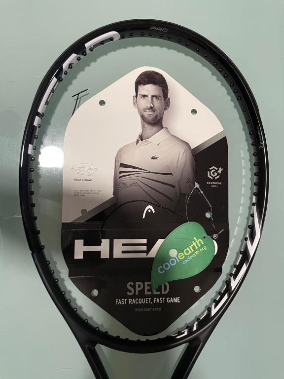 Head Speed pro 360+ all black limited edition novak djokovic endorsed