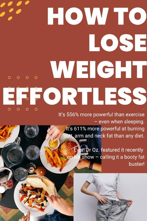 Healthy Lose Weight Effortlessly, Beauty & Personal Care, Bath & Body, Body  Care On Carousell