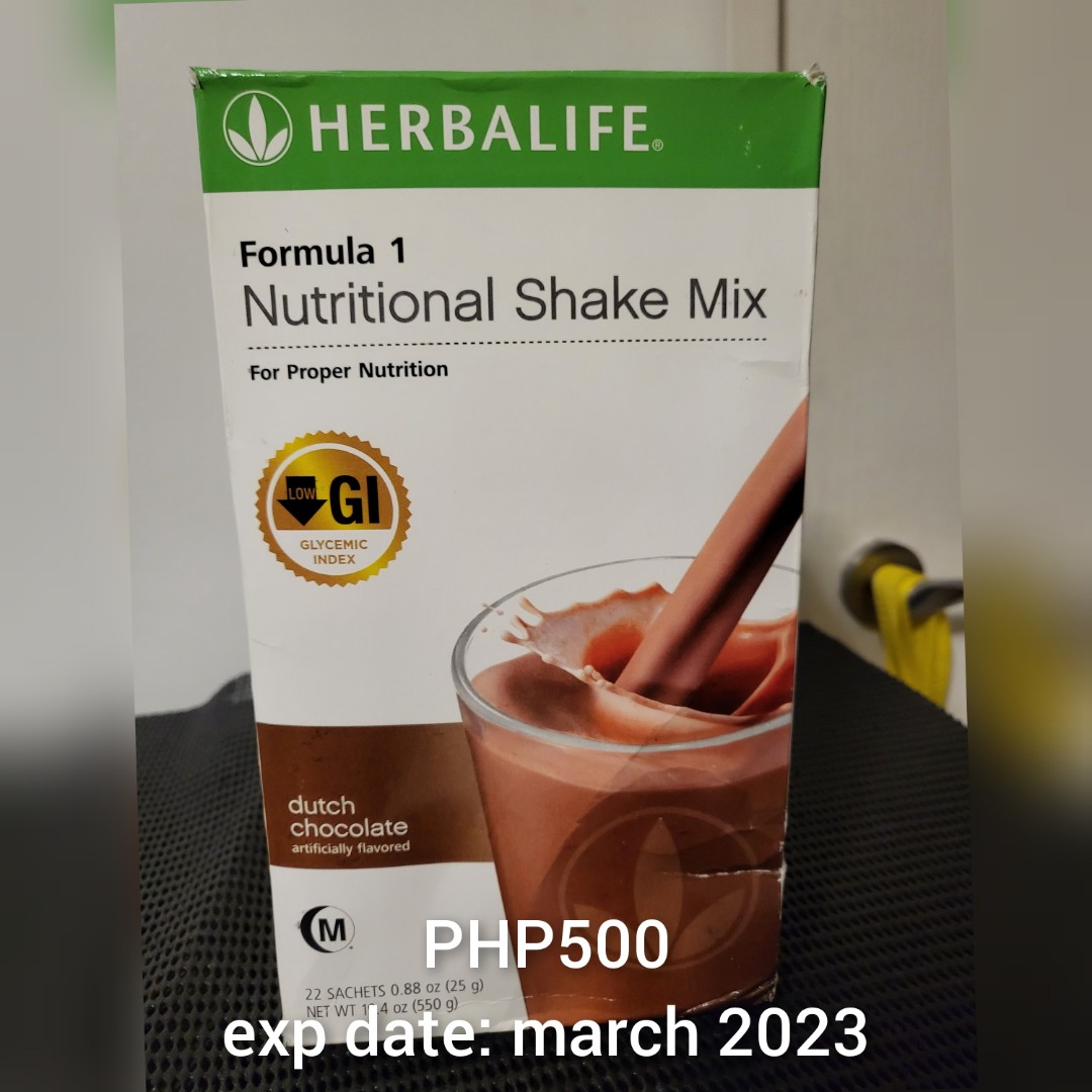 Herbalife Nutrional Shake Chocolate, Health & Nutrition, Health Supplements, Health Food, Drinks