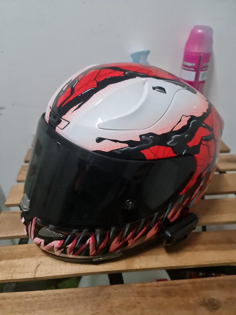 HJC Carnage LE with Cardo Freecom 4 