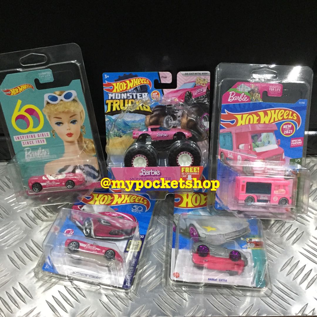 Hot wheels barbie car hotsell 2018