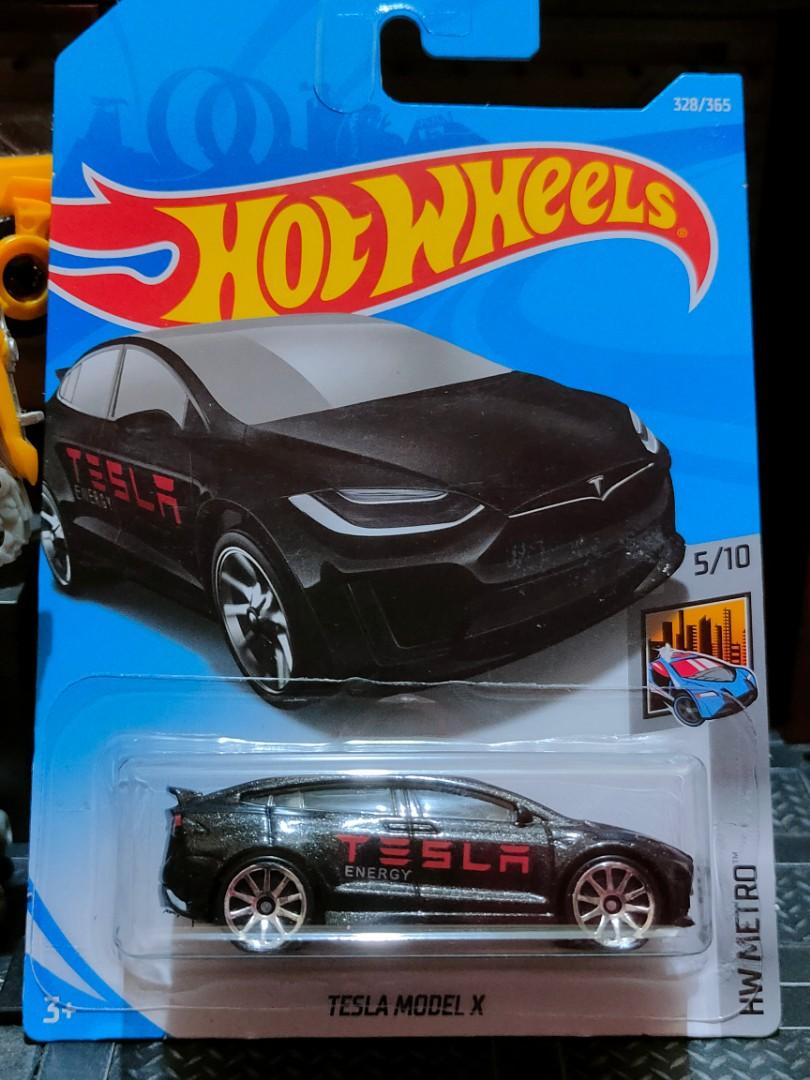 Hot wheels tesla model x black hotsell
