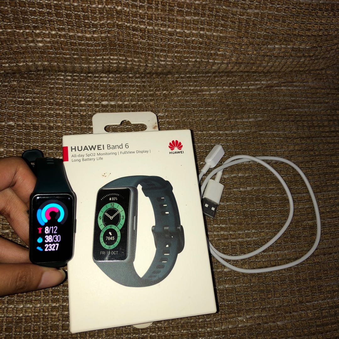 Huawei Band 6 / Smart Watch, Telepon Seluler & Tablet, Aksesoris Tablet ...