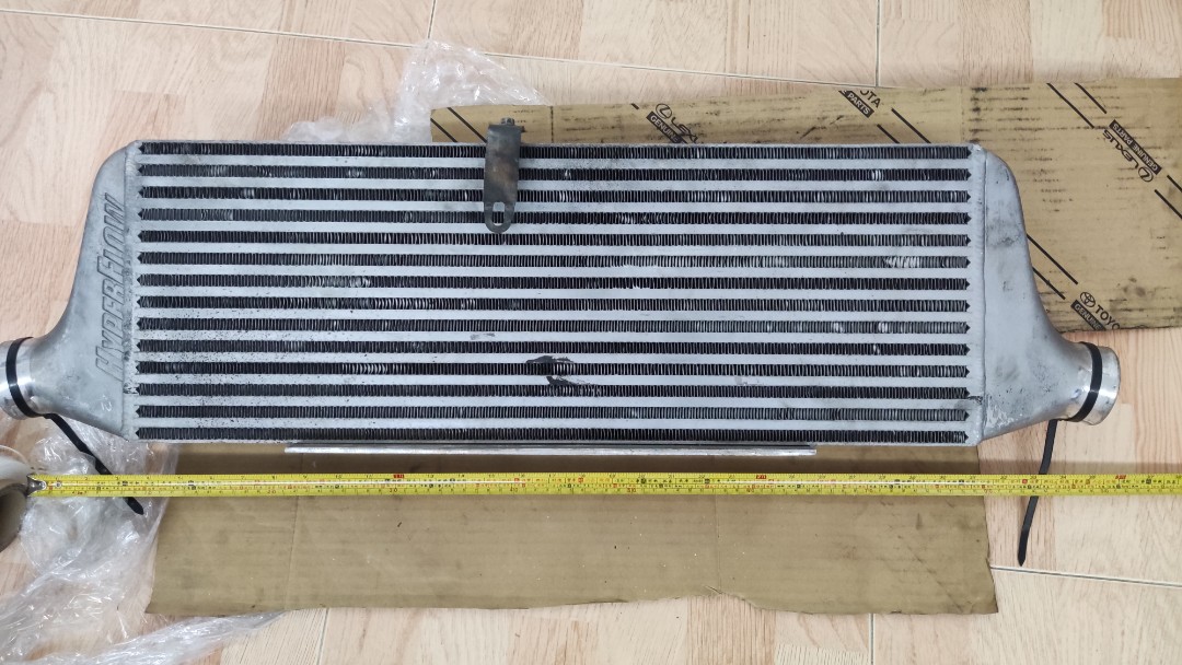 Hyperflow Tmic Hyperflow FMIC front intercooler, Car Accessories, Accessories on Carousell