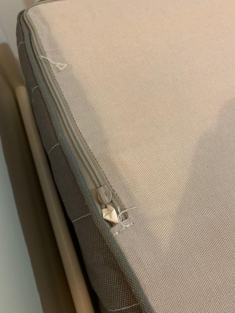 IKEA king size bed and mattress, Furniture & Home Living, Furniture