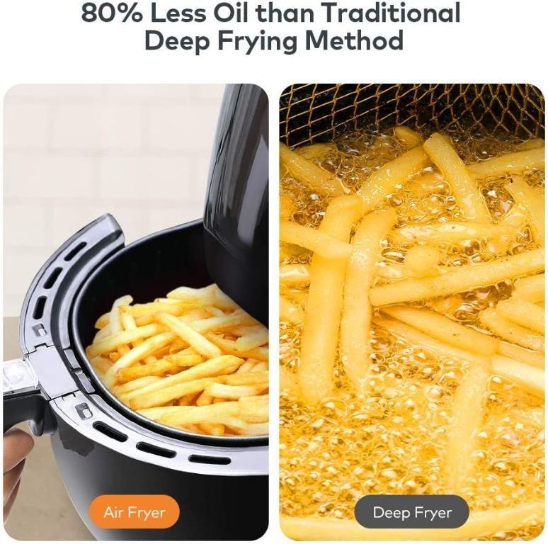 Innsky Air Fryer 5.5L, 1700W Air Fryer for Roasting, HighTech Cooking