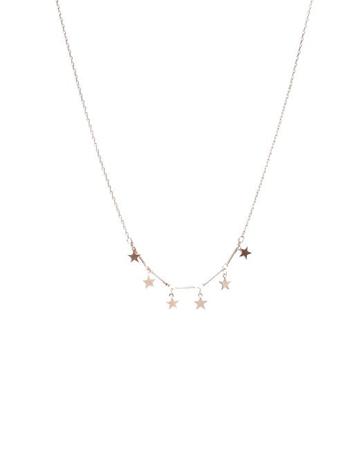 Jack Wills Rose Gold Star Necklace