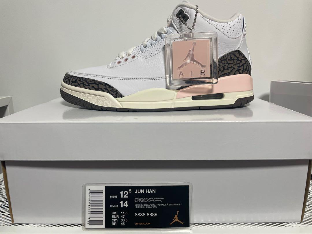 Jordan 3 Neapolitan dark mocha, Men's 