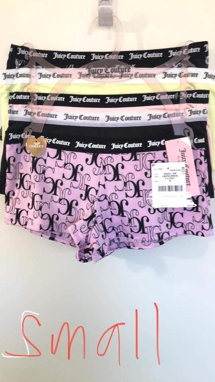 juicy couture panty medium underwear 5pcs original sale 1500 onhand  branded, Women's Fashion, Undergarments & Loungewear on Carousell
