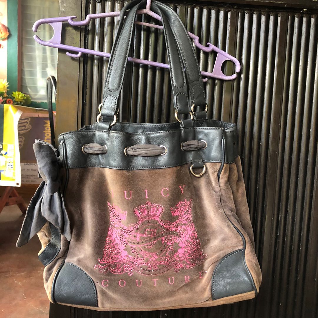 Juicy couture top scottie bag
