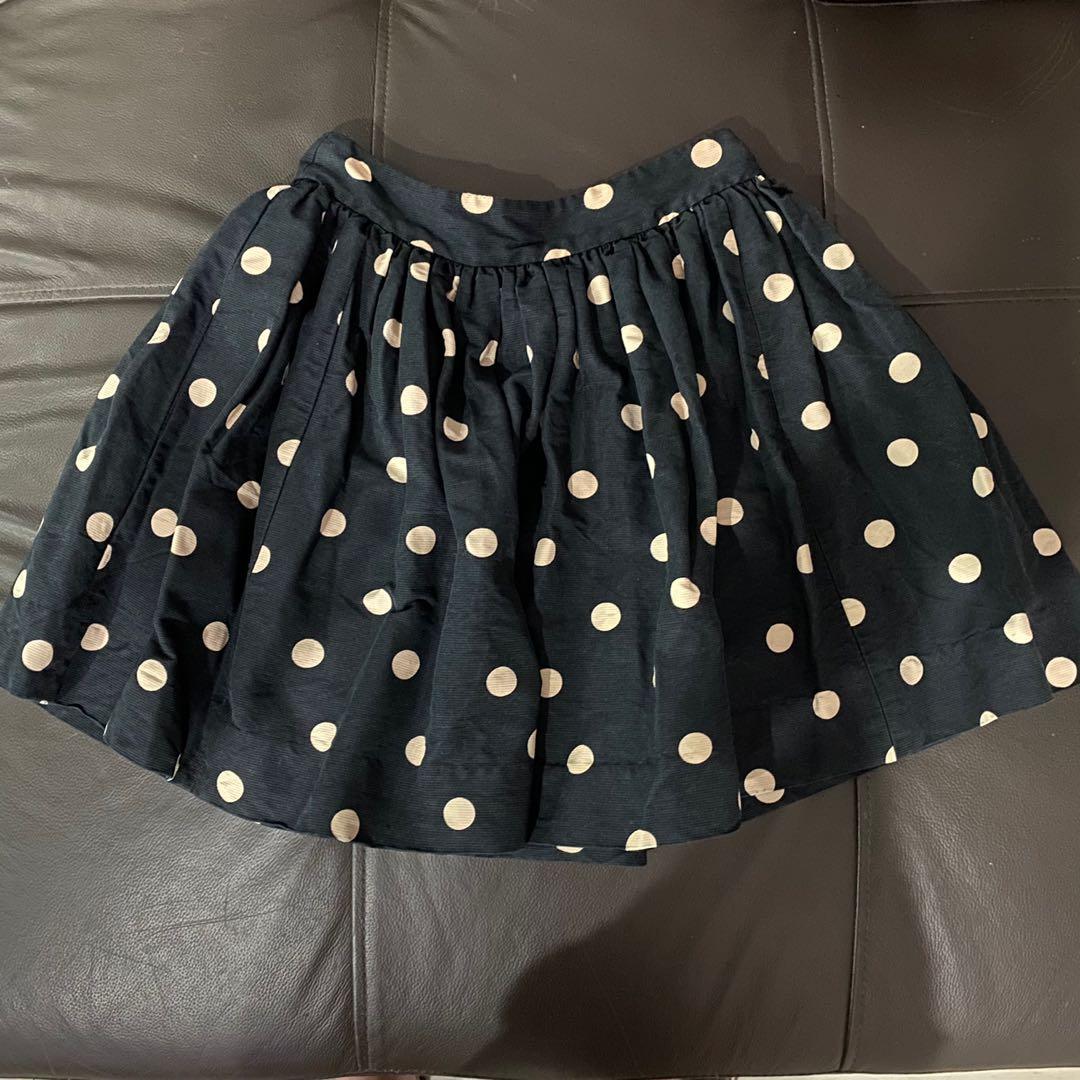 Kate spade polka dot skirt best sale