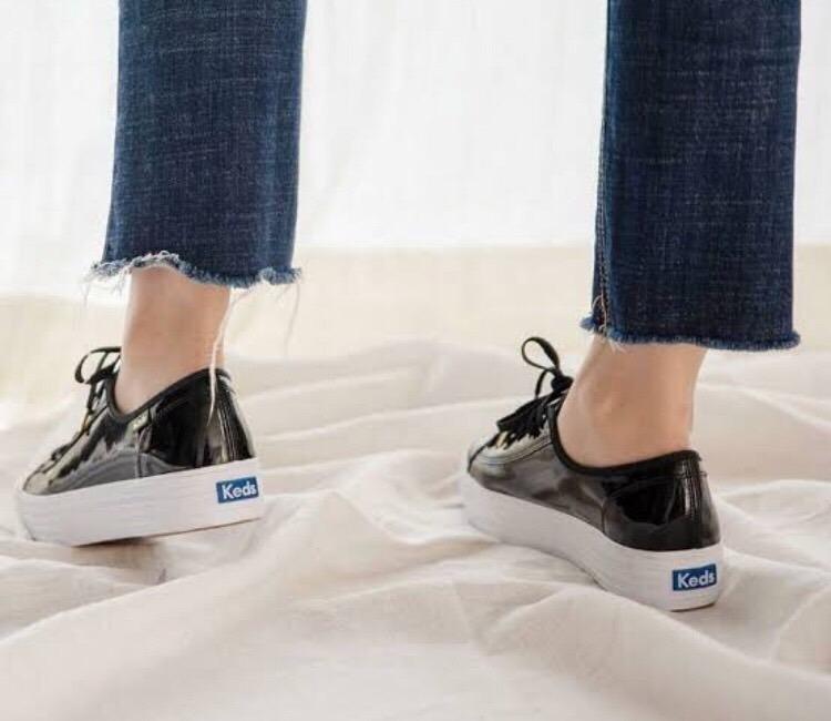 Keds triple kick patent sales