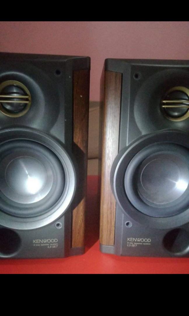 Kenwood bookshelf speakers LSSE7, Audio, Soundbars, Speakers