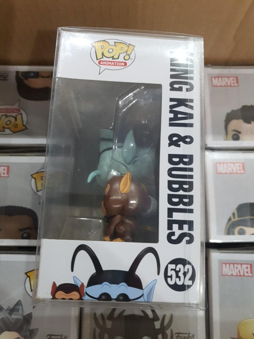 King Kai and Bubbles FUNKO Pop, Hobbies & Toys, Toys & Games on Carousell
