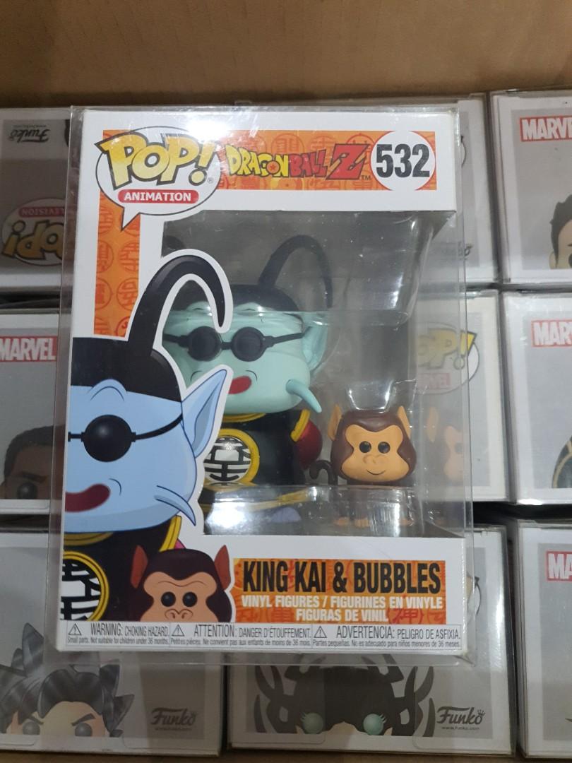 King Kai and Bubbles FUNKO Pop, Hobbies & Toys, Toys & Games on Carousell