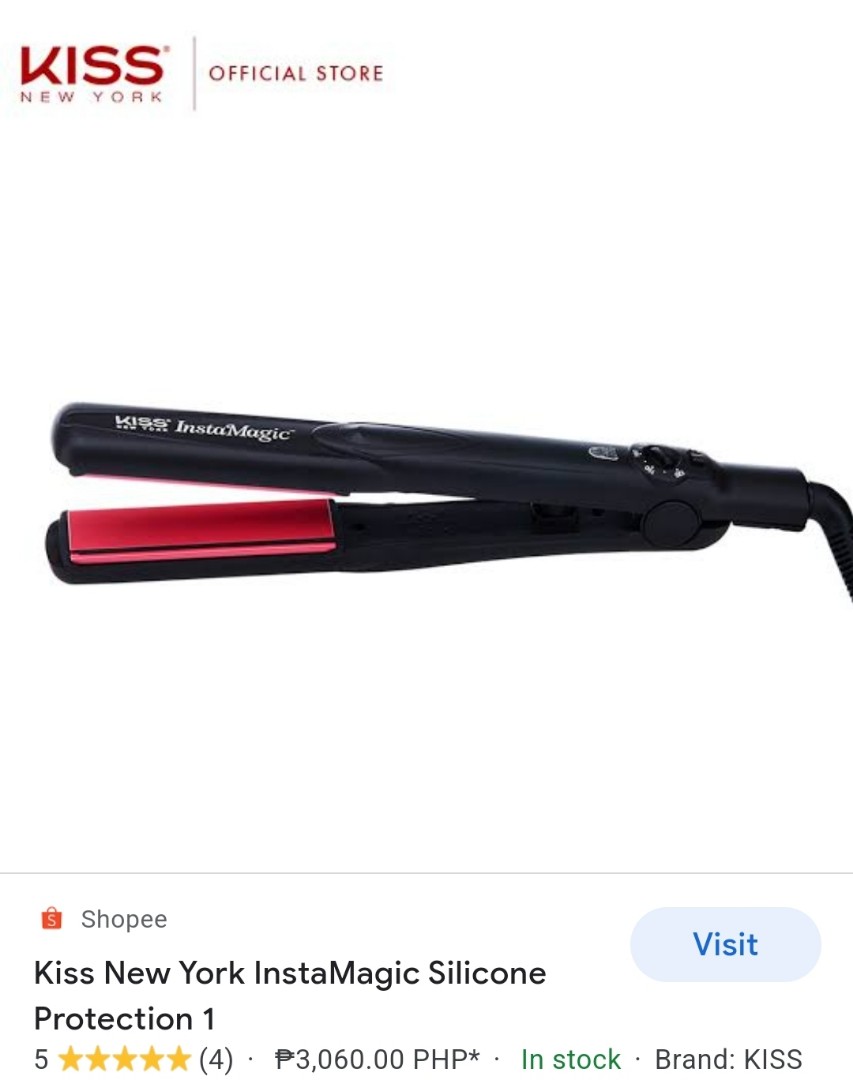 Instamagic hair straightener reviews store