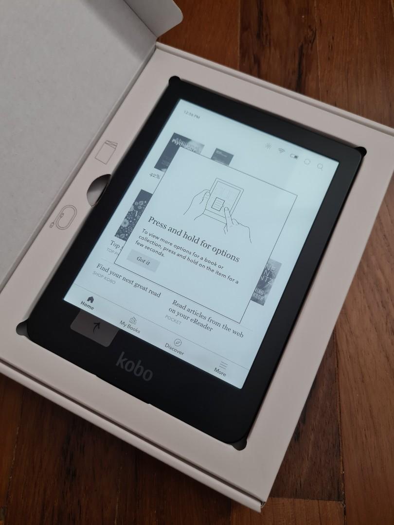 Kobo Clara HD eReader + Casing + Screen Protector, Mobile Phones