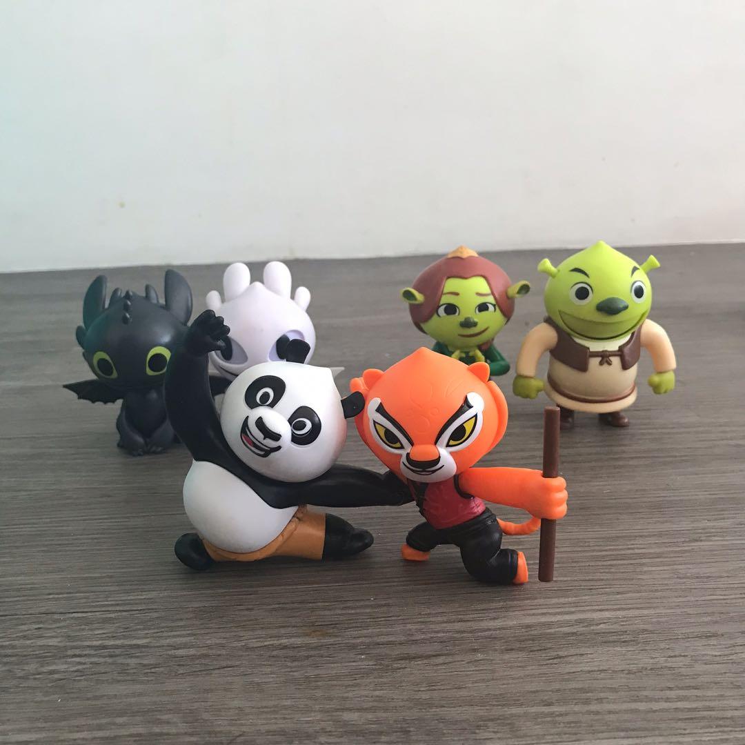 Kou Kou Kung Fu Panda , Shrek , and How to Train a Dragon Jollibee Toys, Hobbies & Toys, Toys