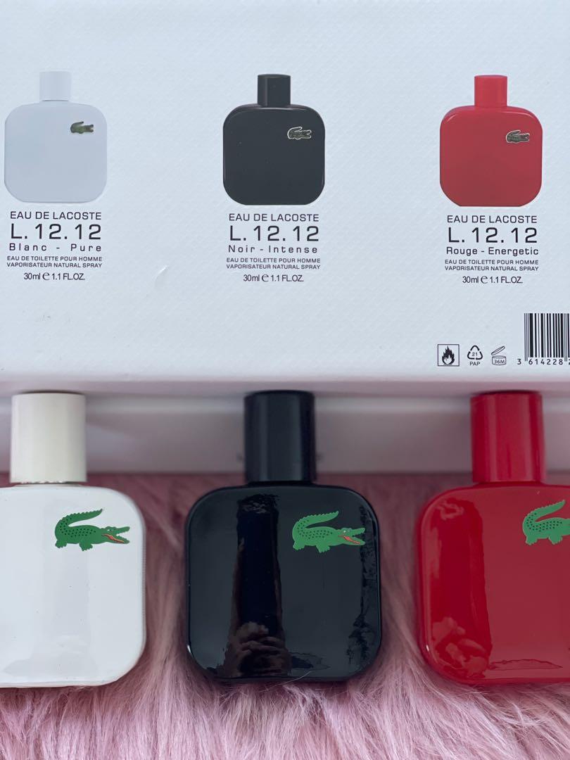Lacoste mini aftershave set hotsell