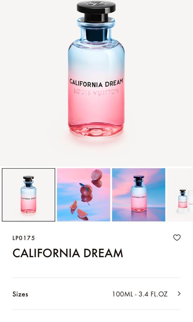 California Dream LV Perfume 100ML, Beauty & Personal Care, Fragrance &  Deodorants on Carousell