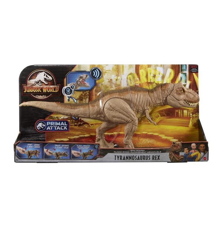 Mattel Jurassic World Epic Roarin' Tyrannosaurus Rex Large Action