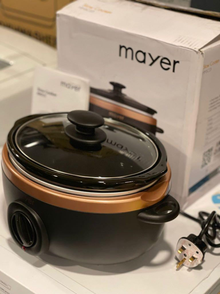 Mayer 3.5 L Electric Slow Cooker MMSC35 Display Set 45, TV & Home