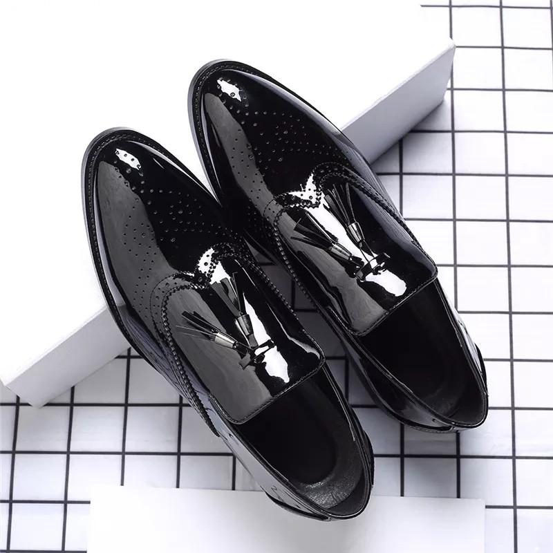 Mens black dress shoes size 1 new arrivals