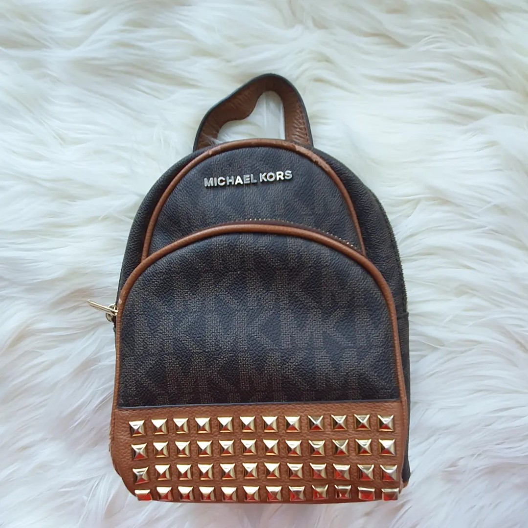 MK Backpack size XS, Barang Mewah, Tas 