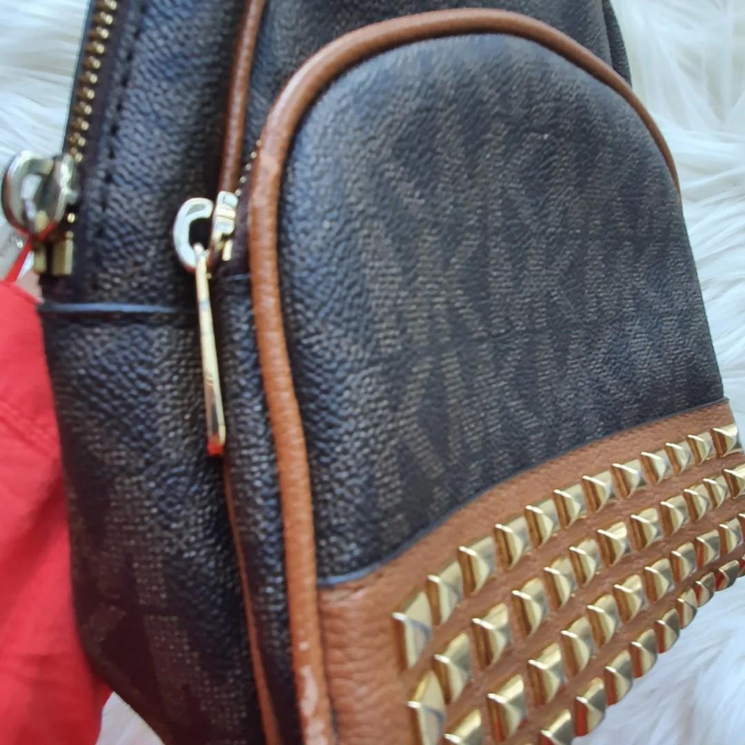 MK Backpack size XS, Barang Mewah, Tas 