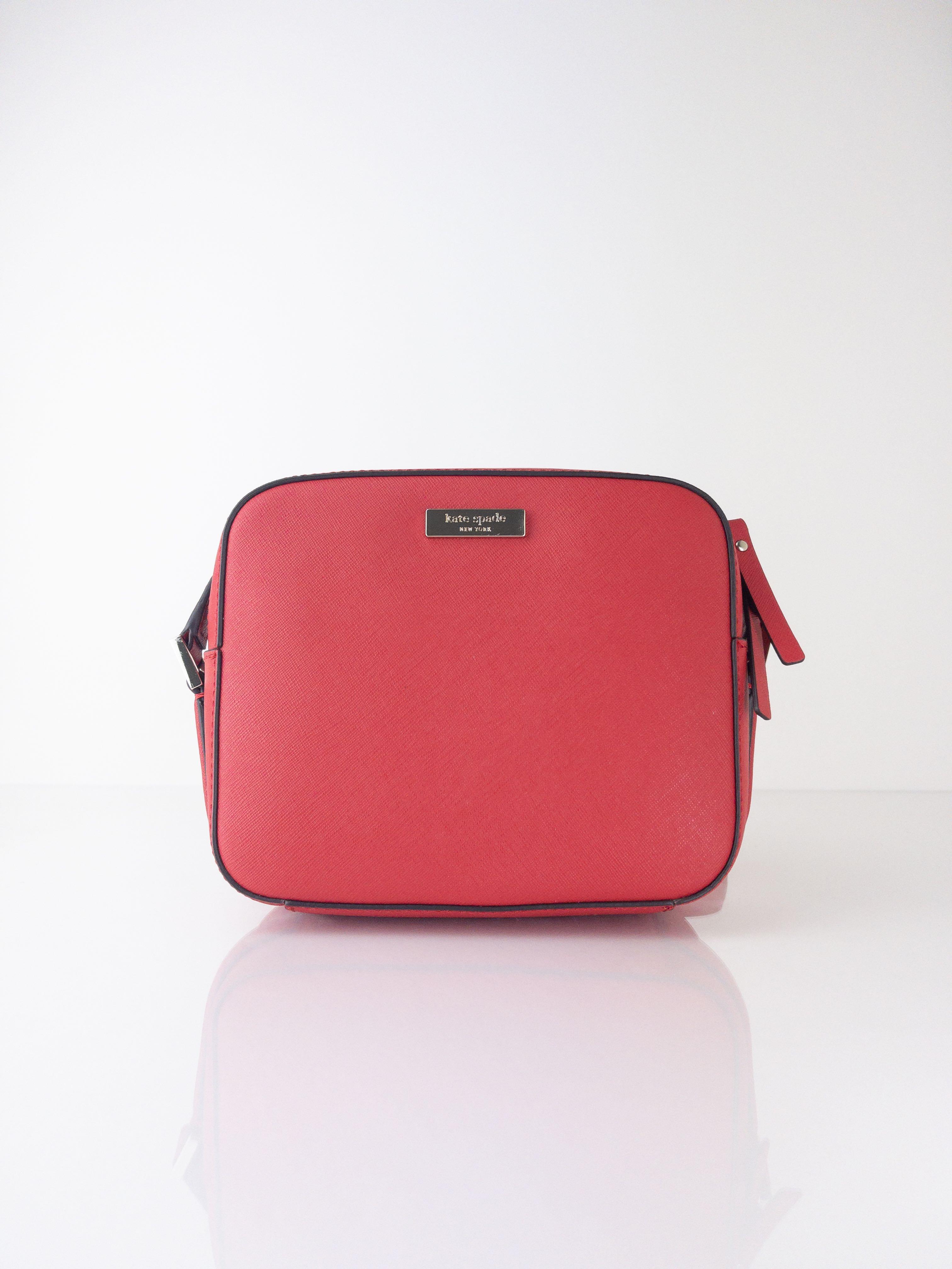 NEW KATE SPADE WKRU2039 CAMMIE CROSSBODY NEWBURY LANE HOT CHILI