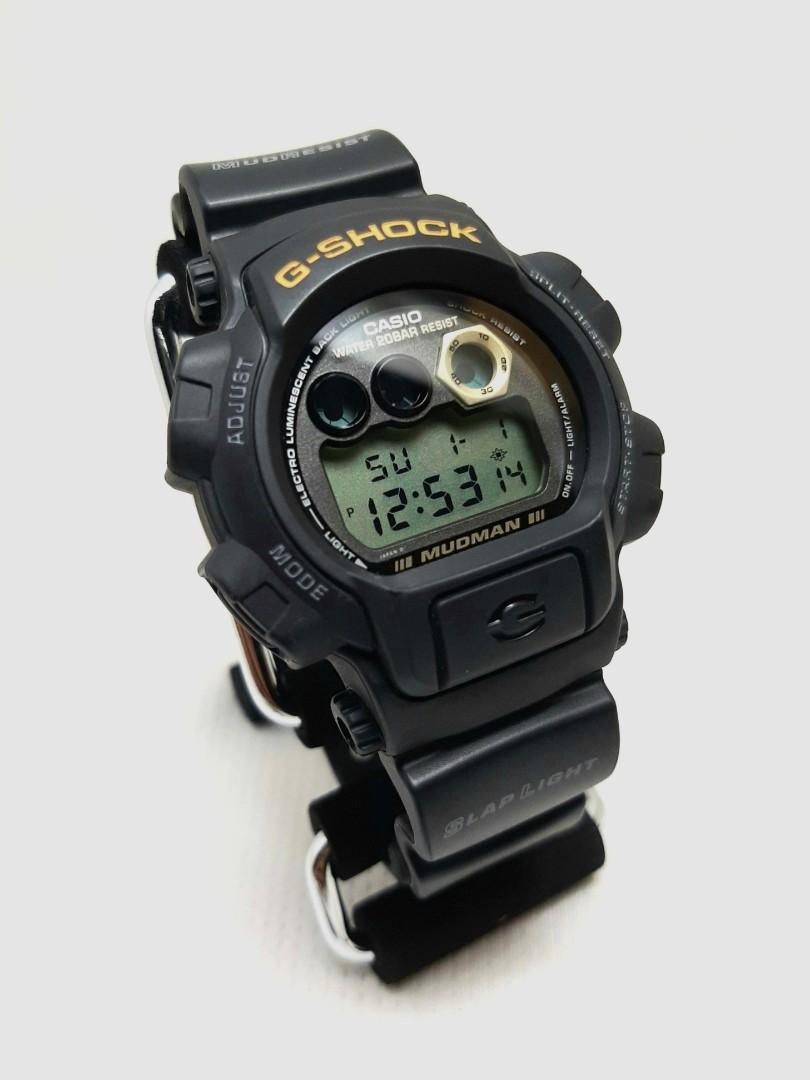 “Sold” New Old Stock G Shock Mudman DW8400 Men In Black II Mole In Action  Backlight Made In Japan Retro Casio Vintage Classic