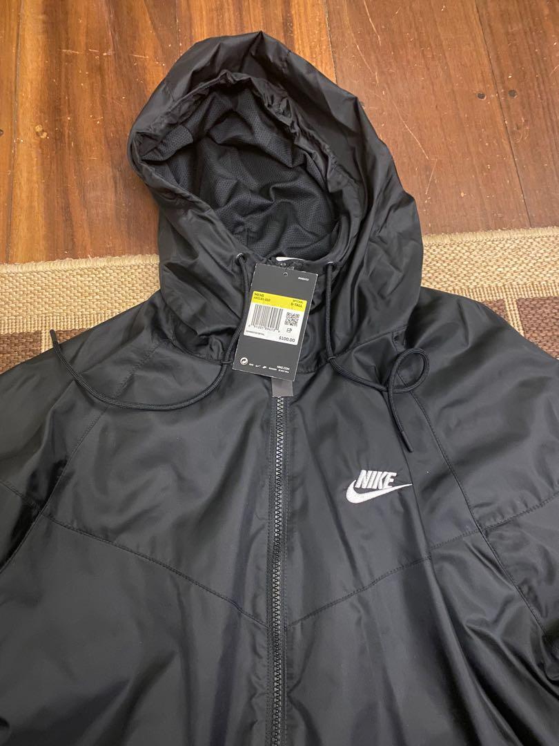 Black nike spray jacket shop