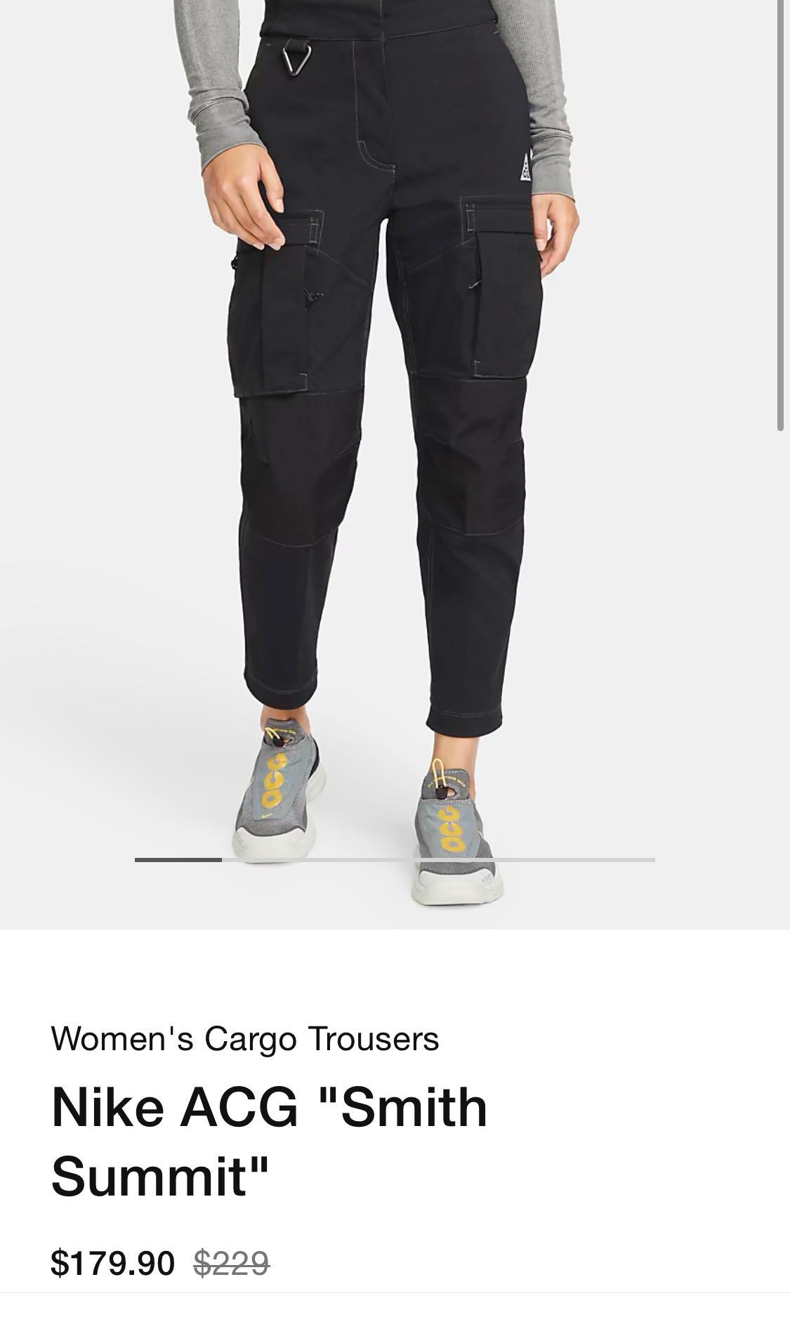 nikelab acg women's cargo pants