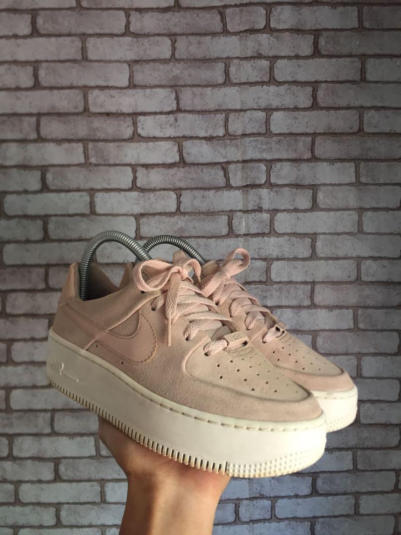 Nike AF1 Sage Low Particle Beige Women s Fashion Footwear