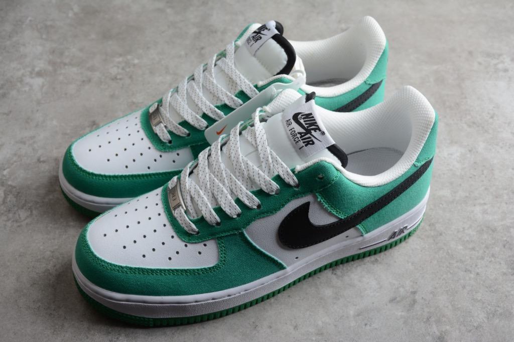 NIKE Air Force 1 low White Green Shoes Euro 36 45
