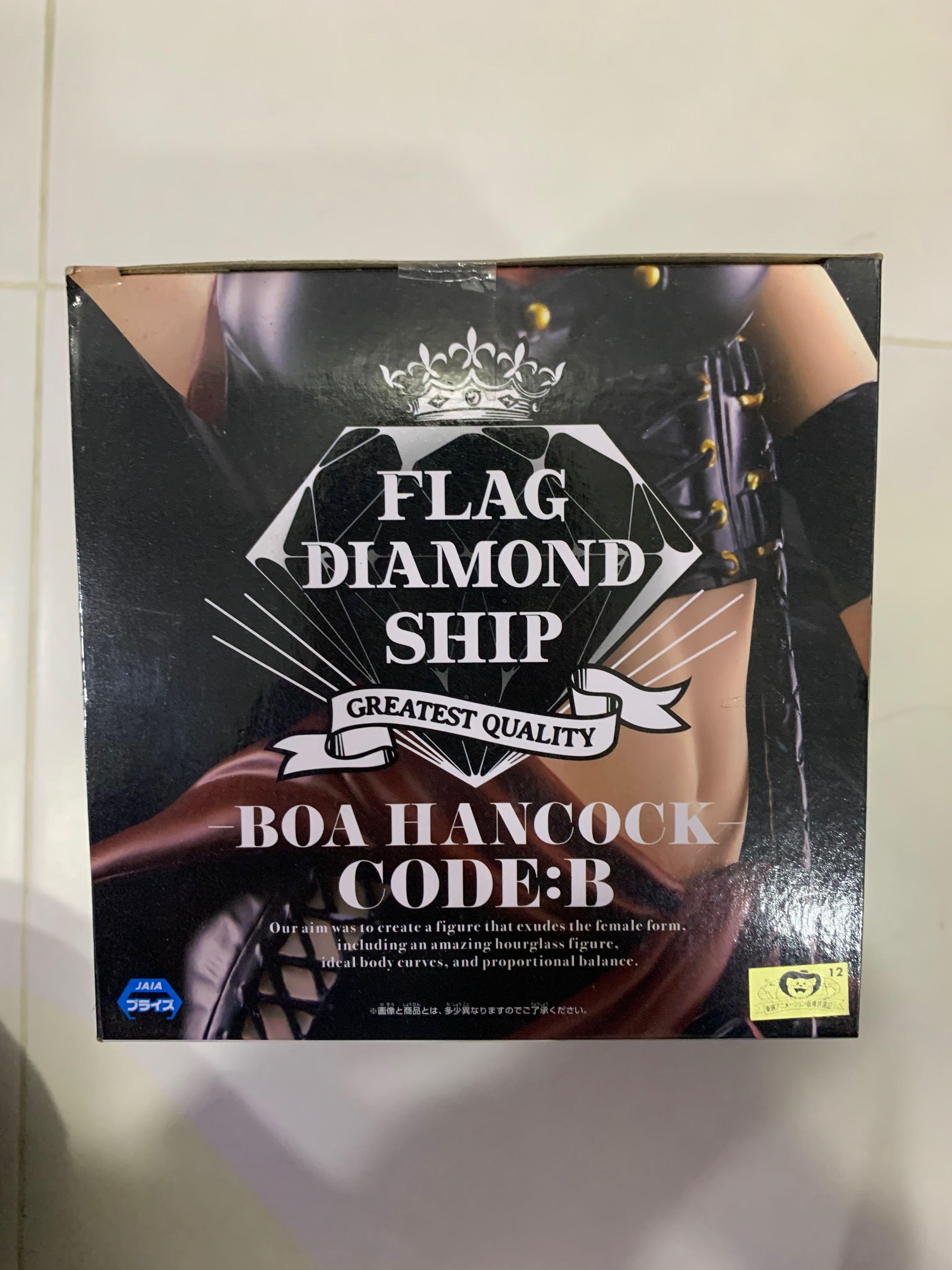 Figurine One Piece Boa Hancock Flag Diamond