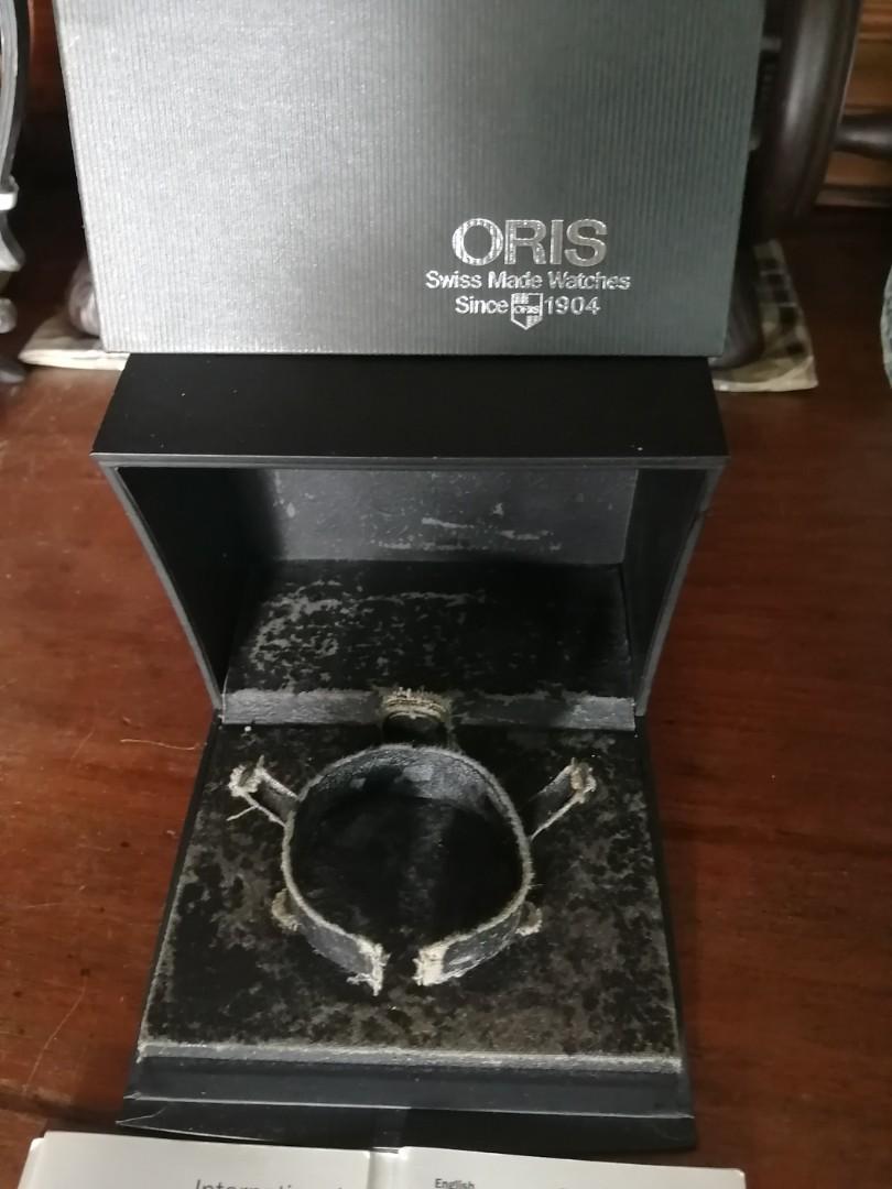 Oris top watch box