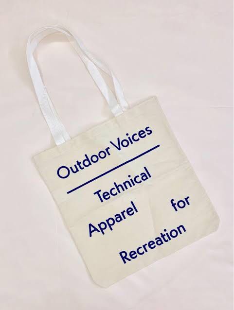 Outdoor Voices Tote Bag, Women's Fashion, Bags & Wallets, Tote Bags on ...