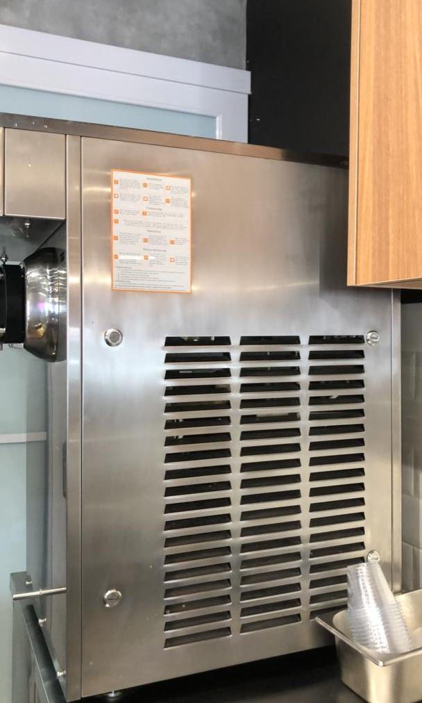 Pasmo S230F Dual Chamber Gravity Feed Soft Serve Ice Cream Machine